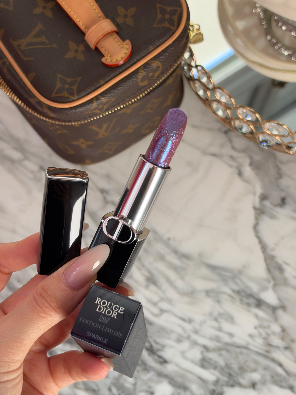 DIOR Rouge Dior - Limited Edition (297)
Lipstick - Velvet, Satin and Glitter Finishes - Longwearing - 24-hour comfort