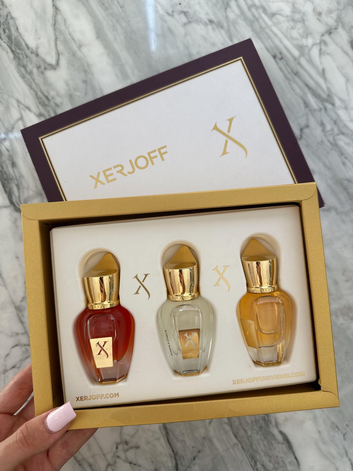 XERJOFF Discovery Set 3x15ml (Muse, Apollonia, Accento Overdose)