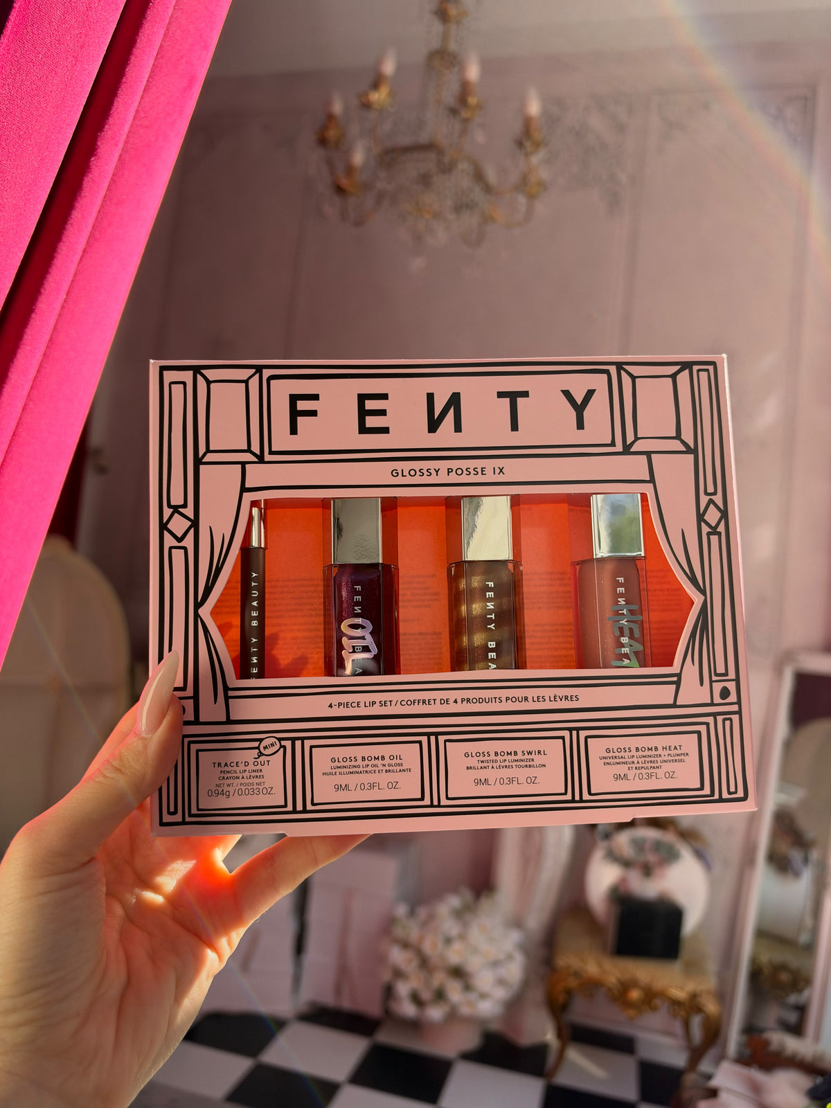 FENTY Glossy Posse IX 
4-Piece Lip Makeup Gift Set