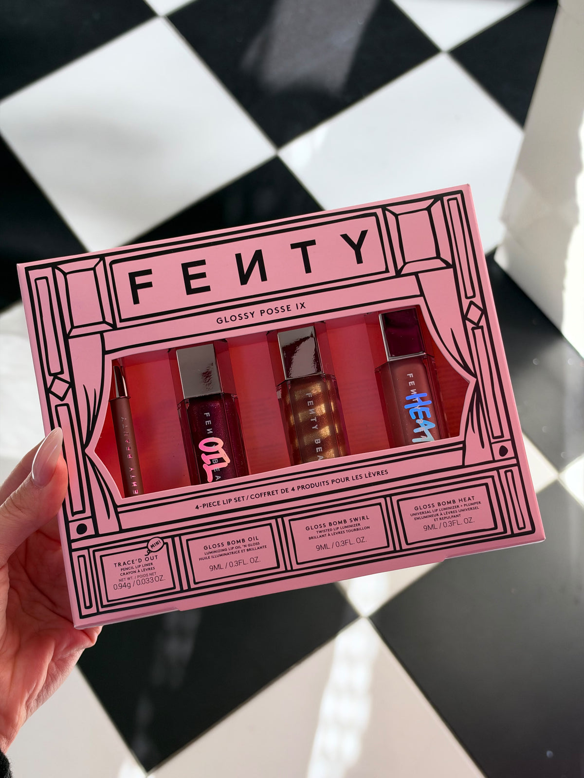 FENTY Glossy Posse IX 
4-Piece Lip Makeup Gift Set