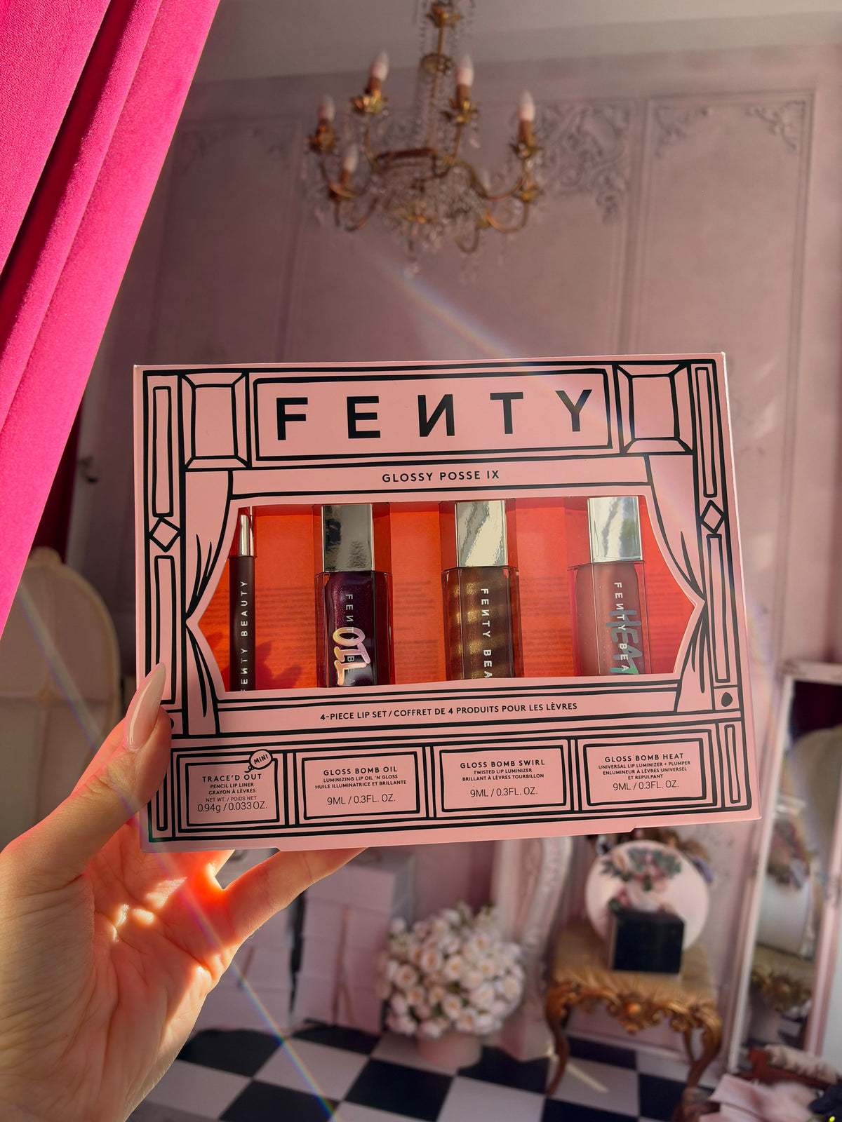 FENTY Glossy Posse IX 
4-Piece Lip Makeup Gift Set