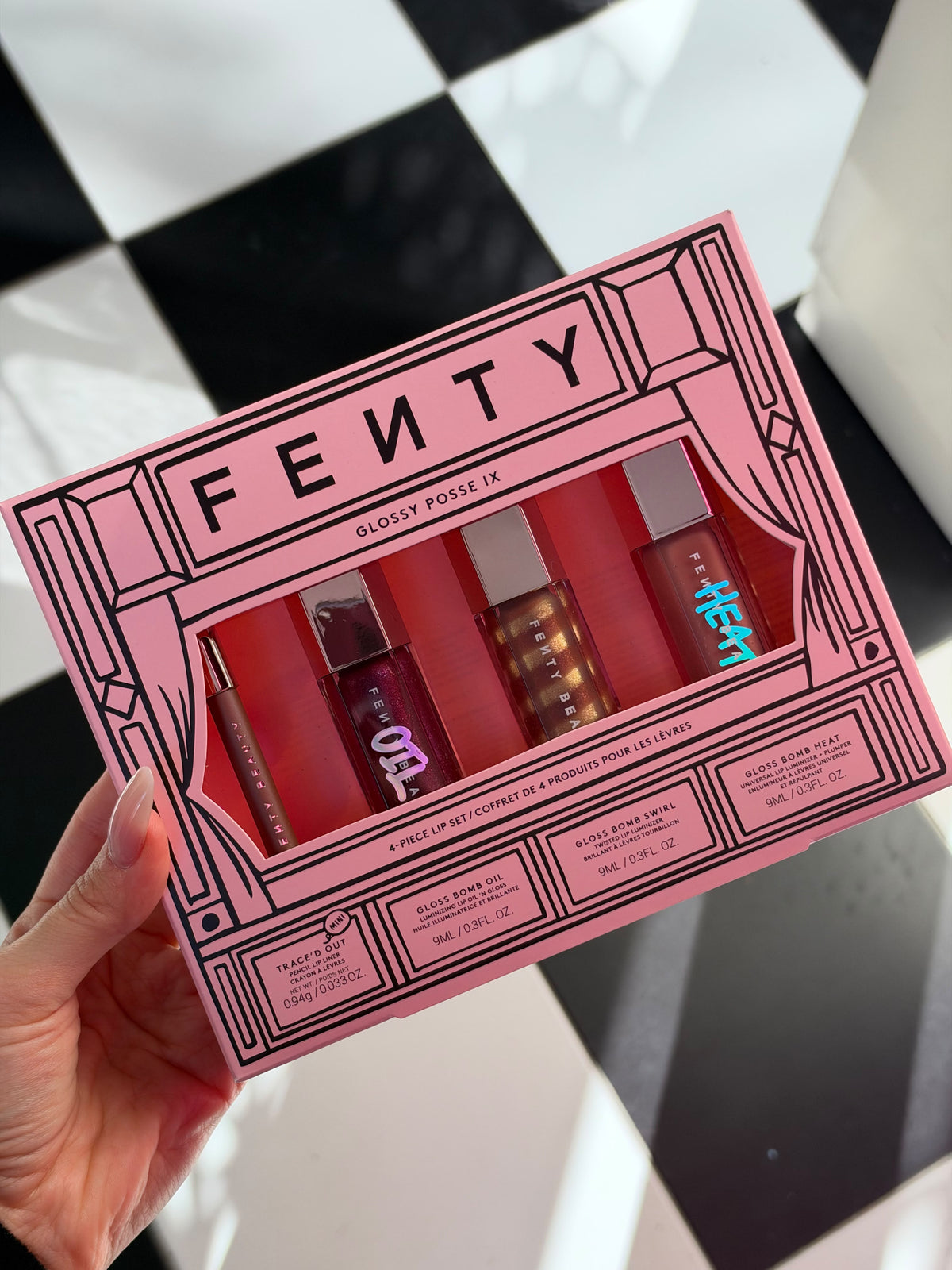 FENTY Glossy Posse IX 
4-Piece Lip Makeup Gift Set