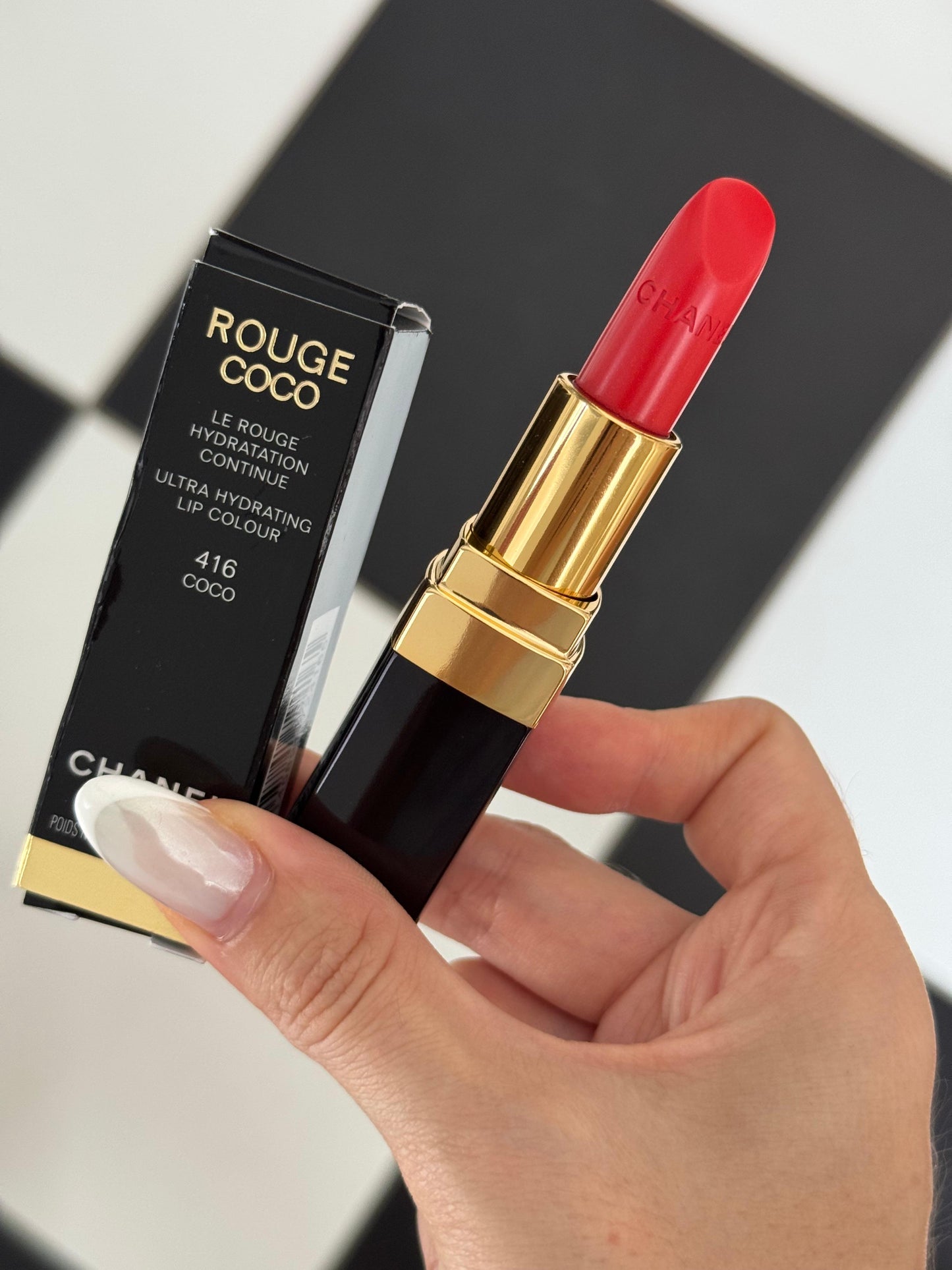 CHANEL Rouge Coco (416)
Ultra Hydrating Lipstick
