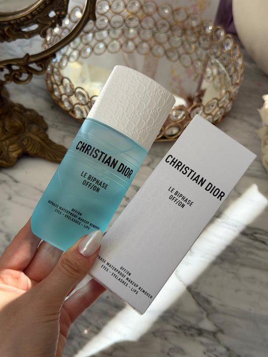 DIOR Le Biphase Off-On Waterproof Makeup Remover - Eyes, Eyelashes And Lips