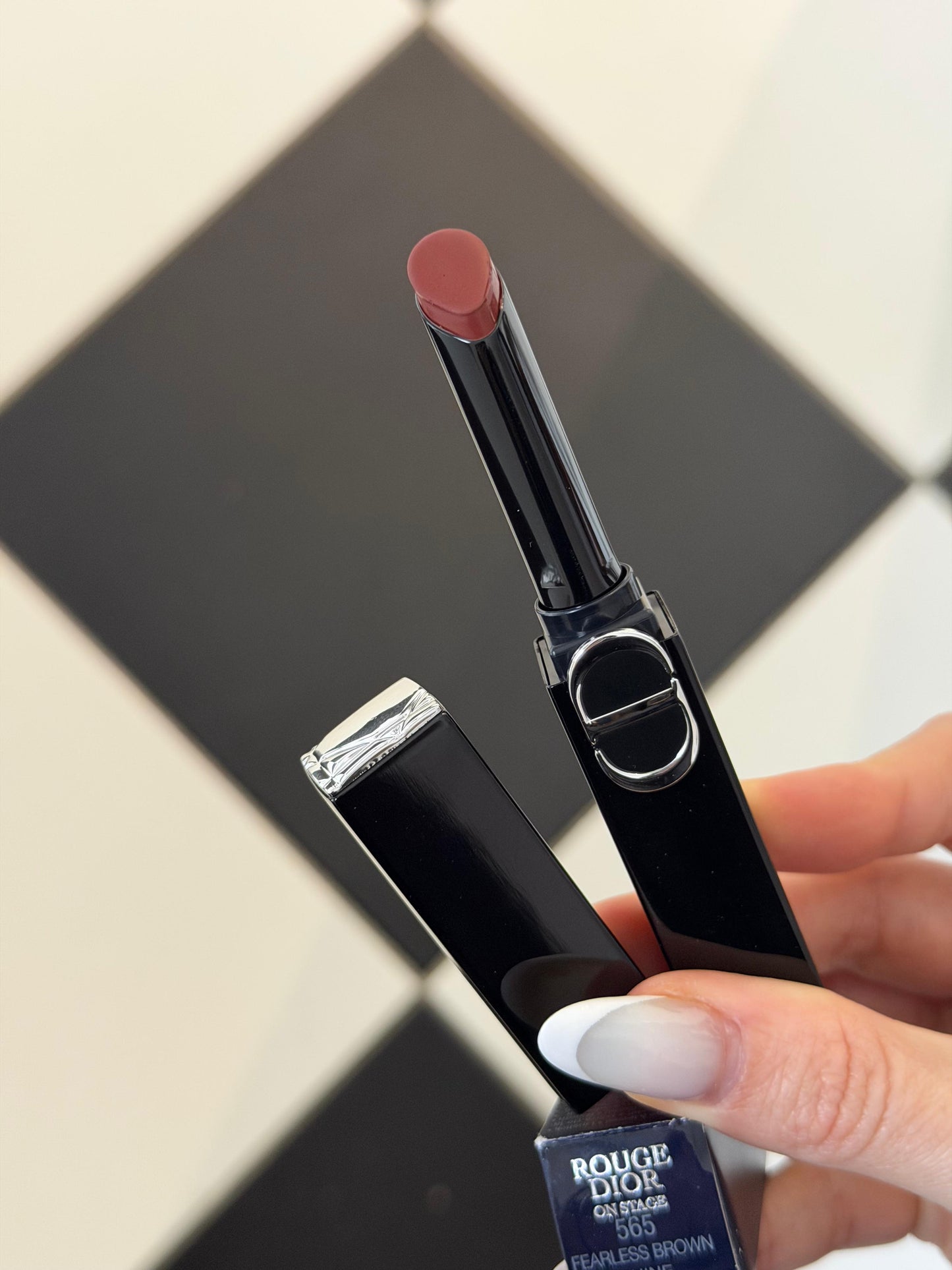 DIOR On Stage Coated Shine Lipstick (565) - Ultra Wear, Intense Comfort