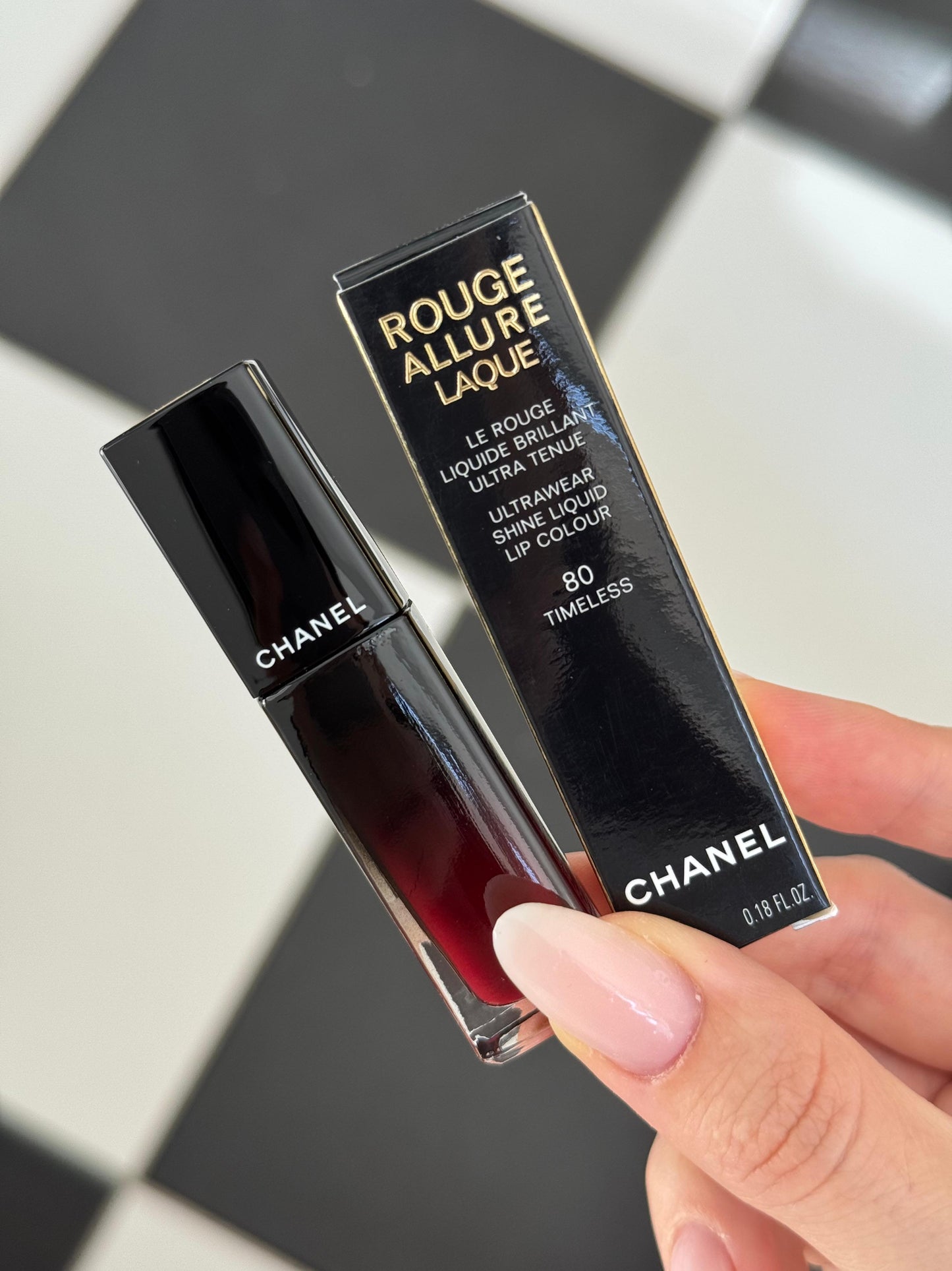 CHANEL Rouge Allure Laque (80)
Ultrawear Shine Liquid Lipstick