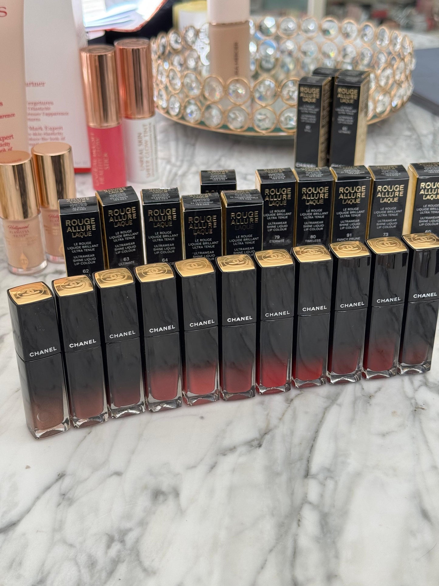 CHANEL Rouge Allure Laque (70)
Ultrawear Shine Liquid Lipstick