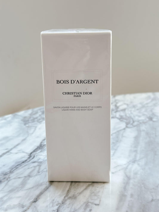 DIOR Bois D'Argent Savon Liquide - Hand and Body Soap 350ml