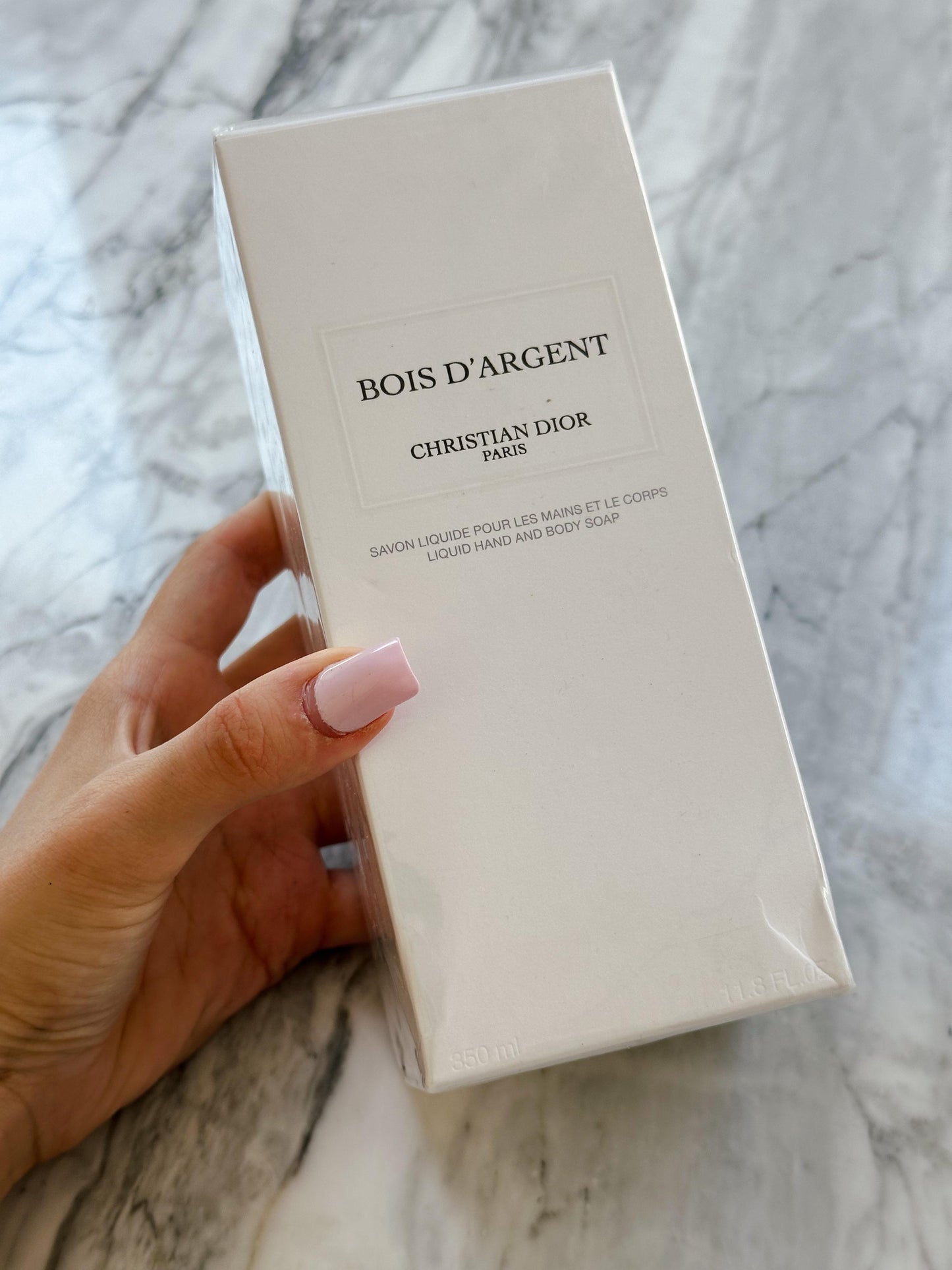DIOR Bois D'Argent Savon Liquide - Hand and Body Soap 350ml