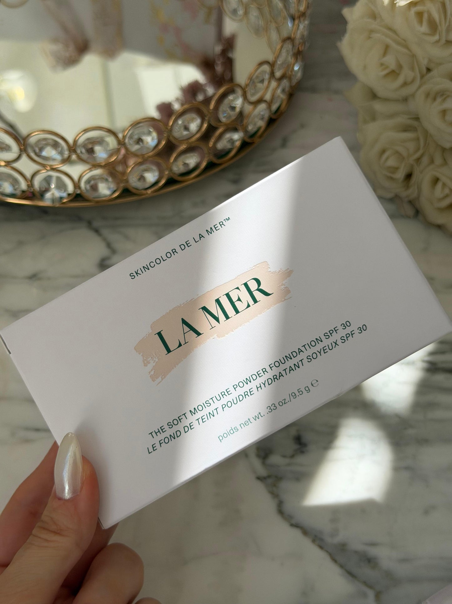 LA MER The Soft Moisture Powder Foundation SPF30 (43 Caramel)