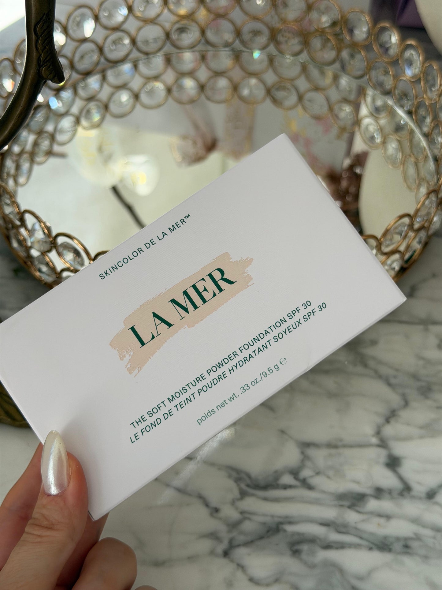 LA MER The Soft Moisture Powder Foundation SPF30 (43 Caramel)