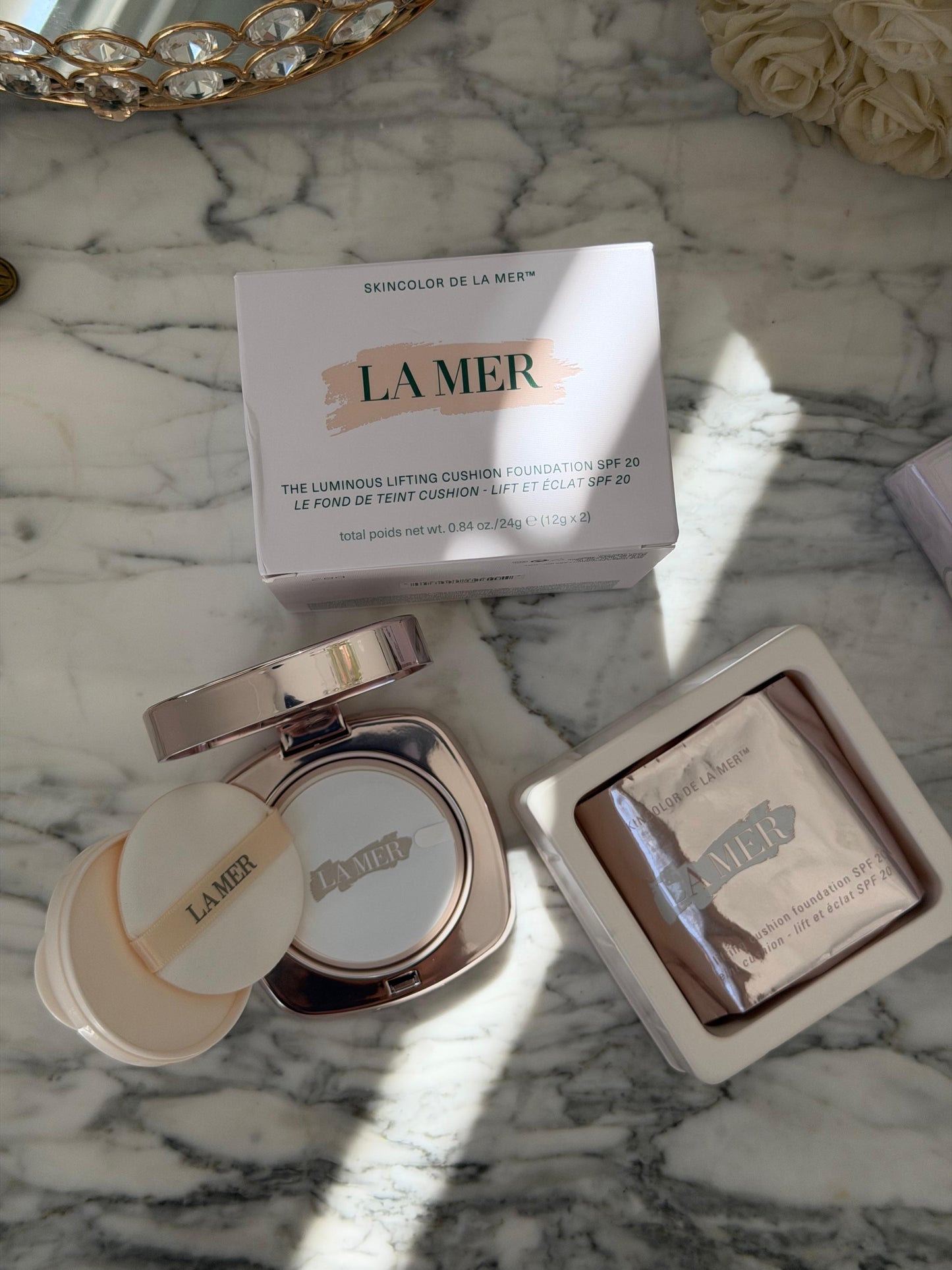 LA MER The Luminous Lifting Cushion Foundation SPF20 - Rosy Ivory
