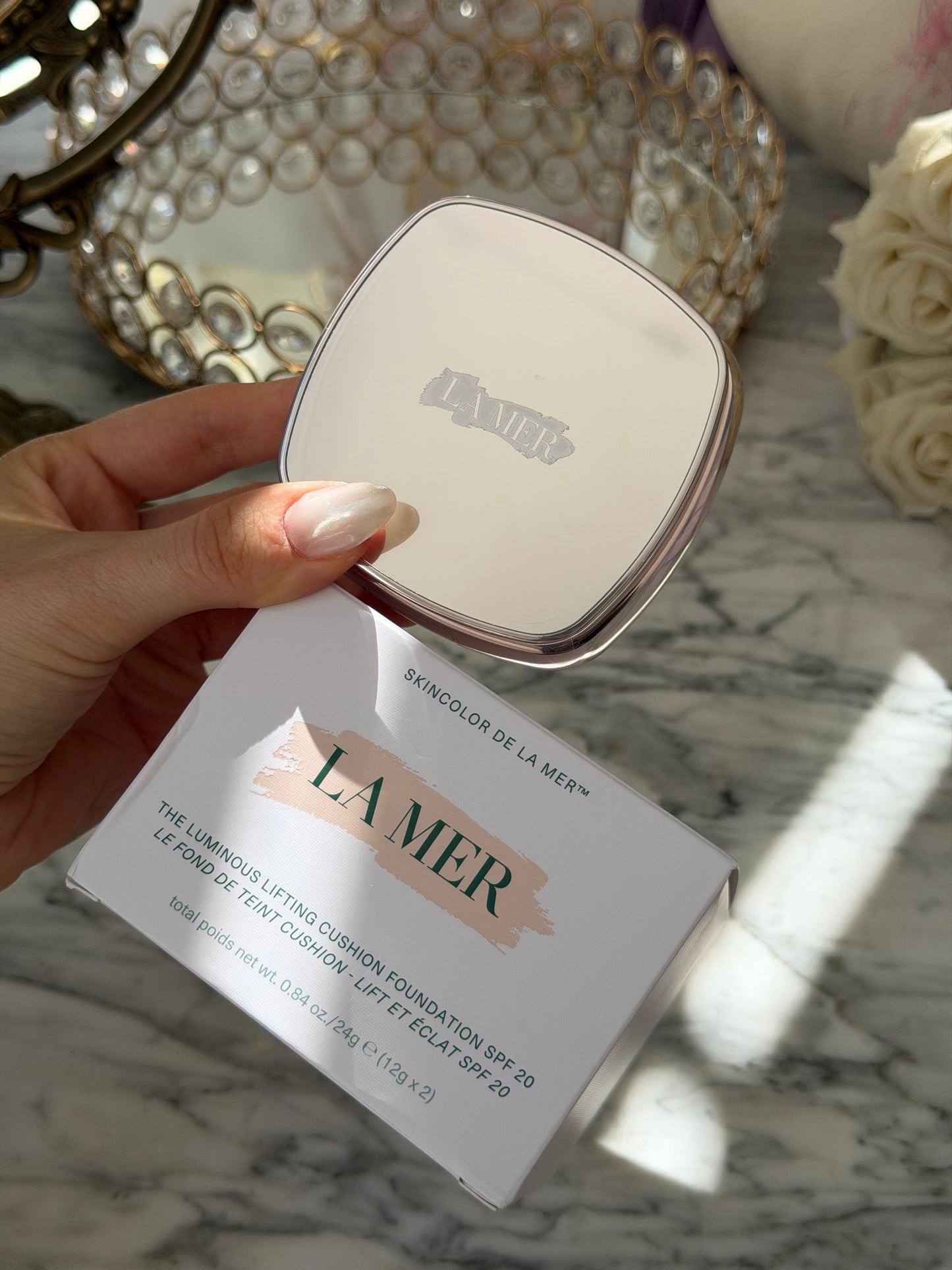 LA MER The Luminous Lifting Cushion Foundation SPF20 - Rosy Ivory