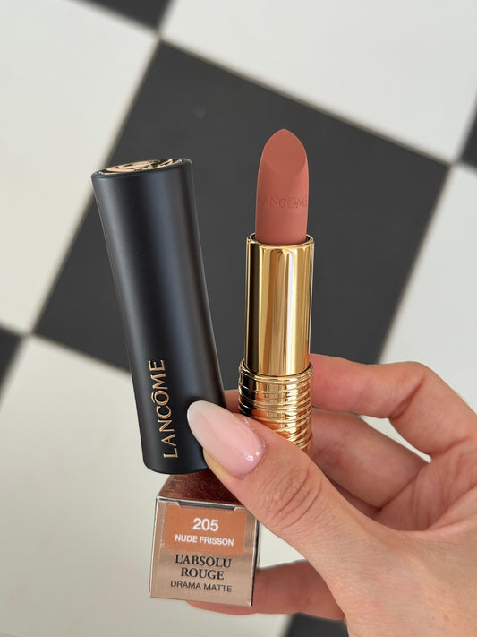 LANCÔME 
L'Absolu Rouge Cream Lipstick (205)
Luminous Cream Finish 18H