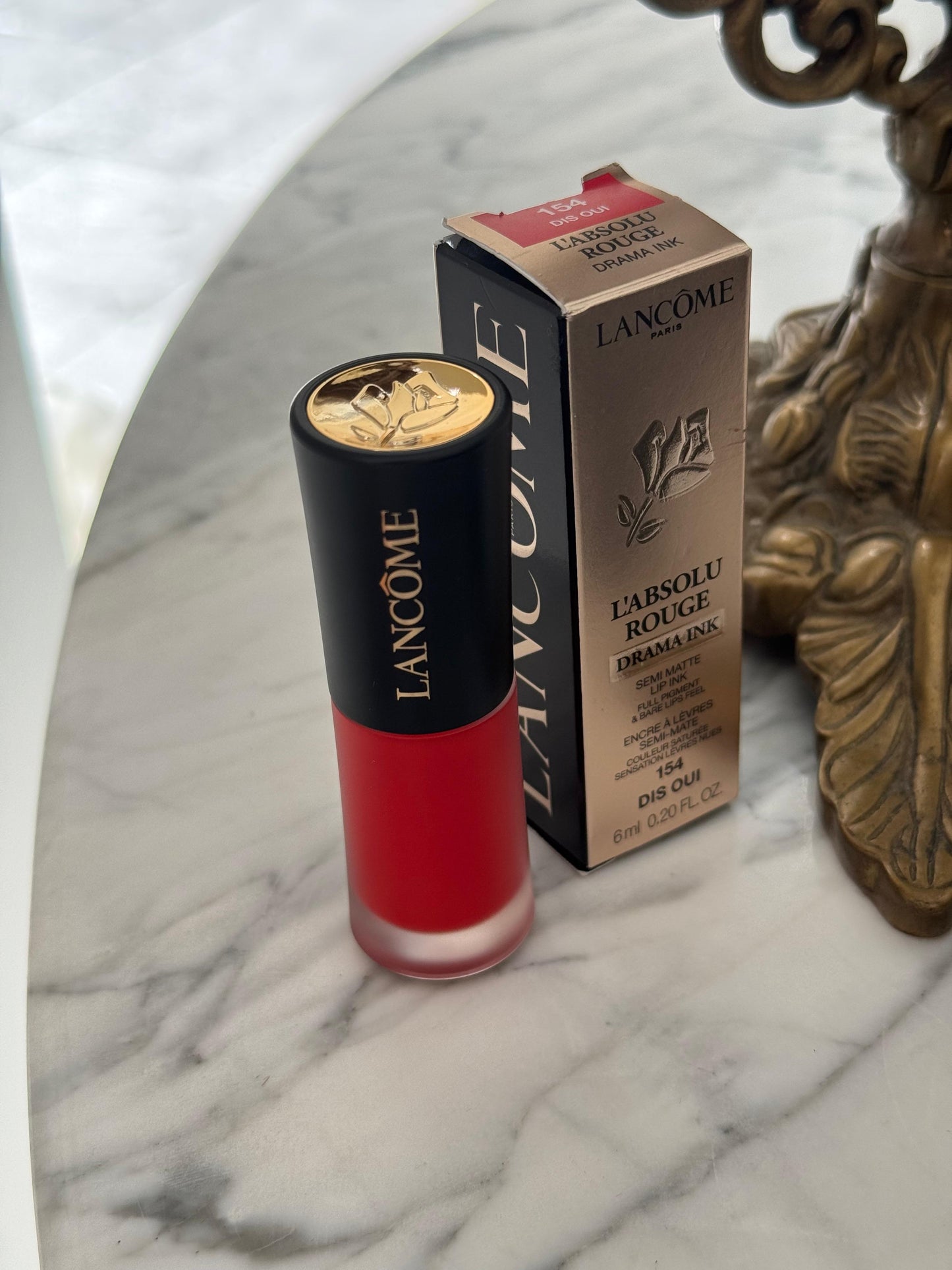 LANCÔME L’Absolu Rouge Drama Ink Lipstick - Semi Matte Lip Ink