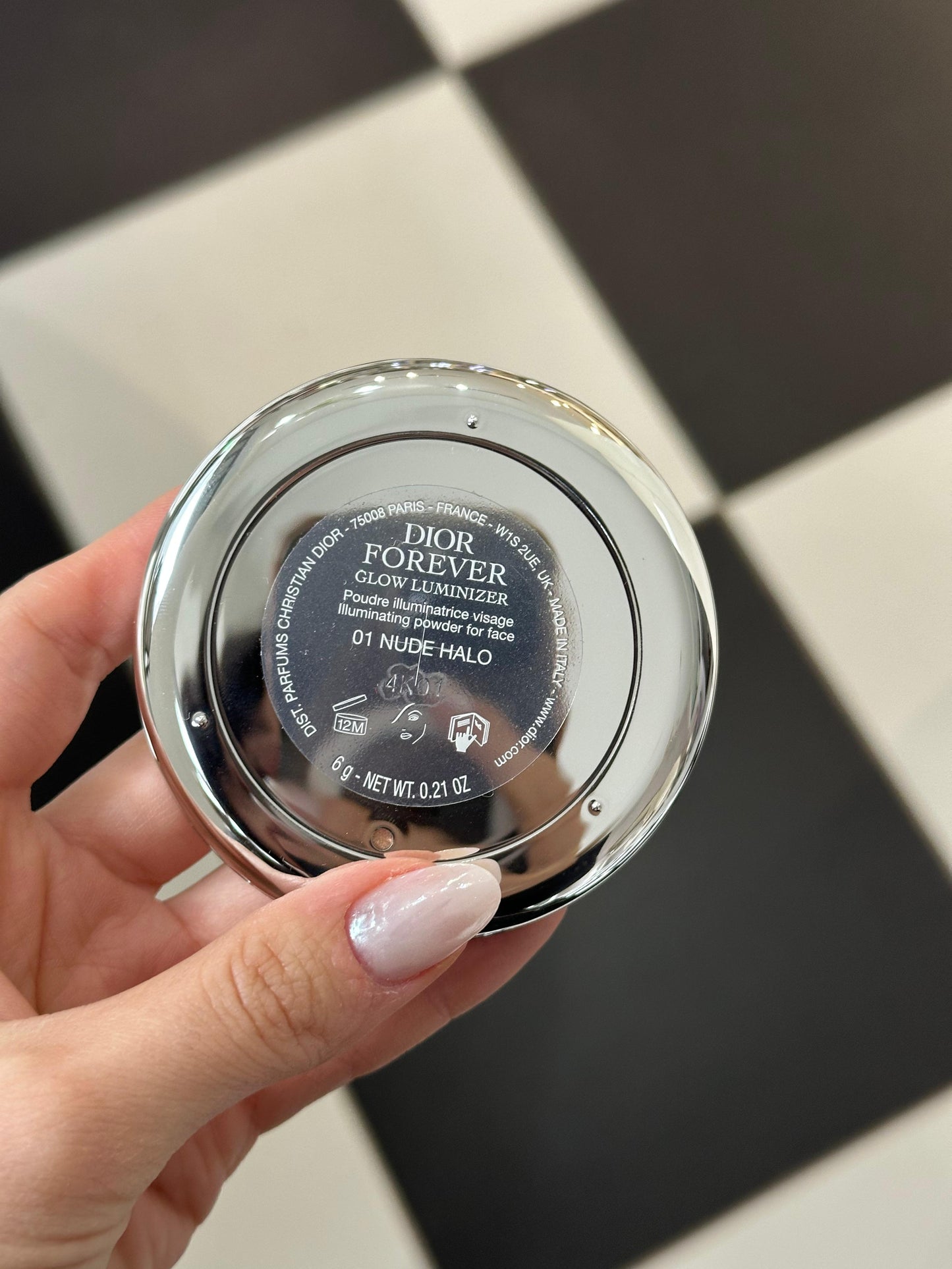 DIOR Forever Glow Luminizer - Illuminating Powder For Face 01