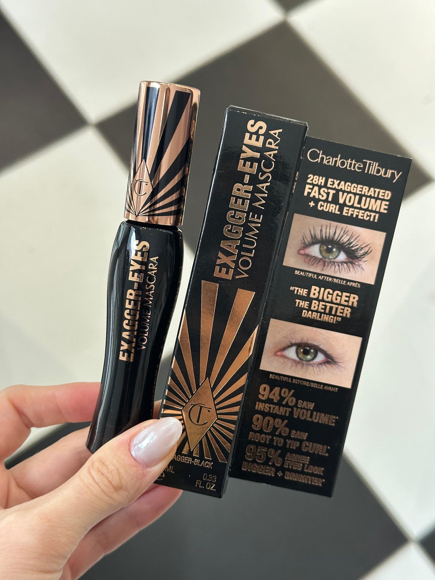 CHARLOTTE TILBURY
Exagger-Eyes Volume Mascara