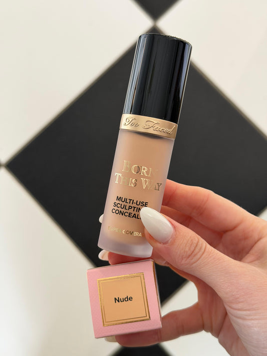 TOO FACED Born This Way Super Coverage Multi-Use Concealer - Nude
Flawless, Hydrating, Longwearing