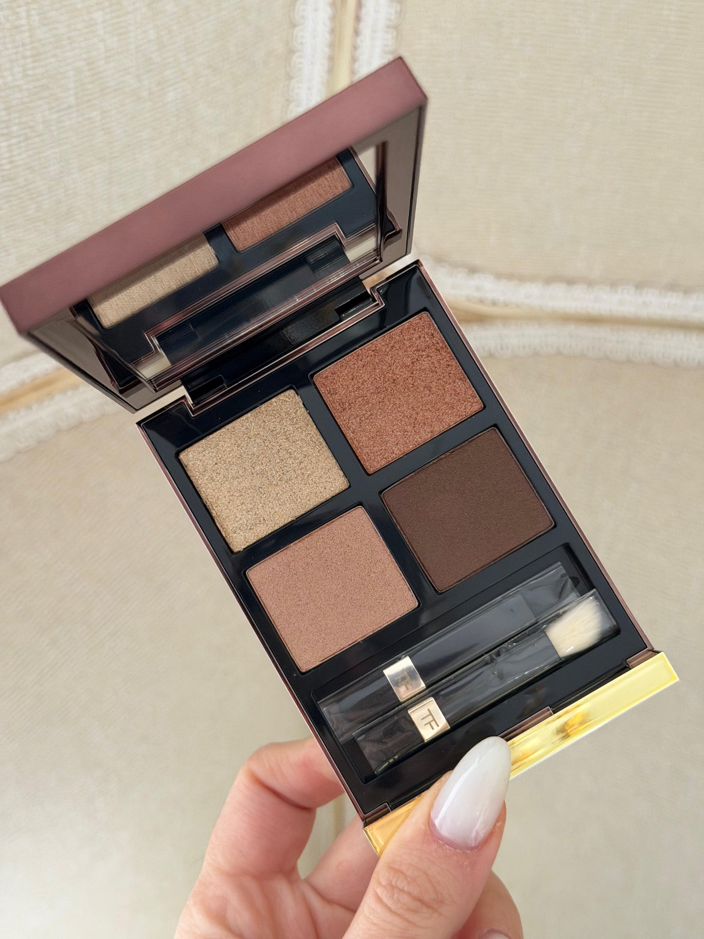 TOM FORD
Beauty Eyeshadow Color Quad Palette – Golden Mink