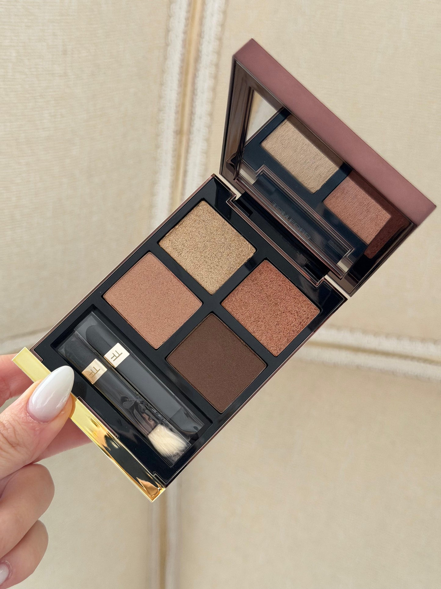 TOM FORD
Beauty Eyeshadow Color Quad Palette – Golden Mink