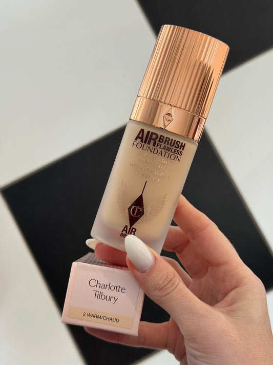 CHARLOTTE TILBURY Airbrush Flawless Foundation (2) - Stays All Day And Night, Full Coverage