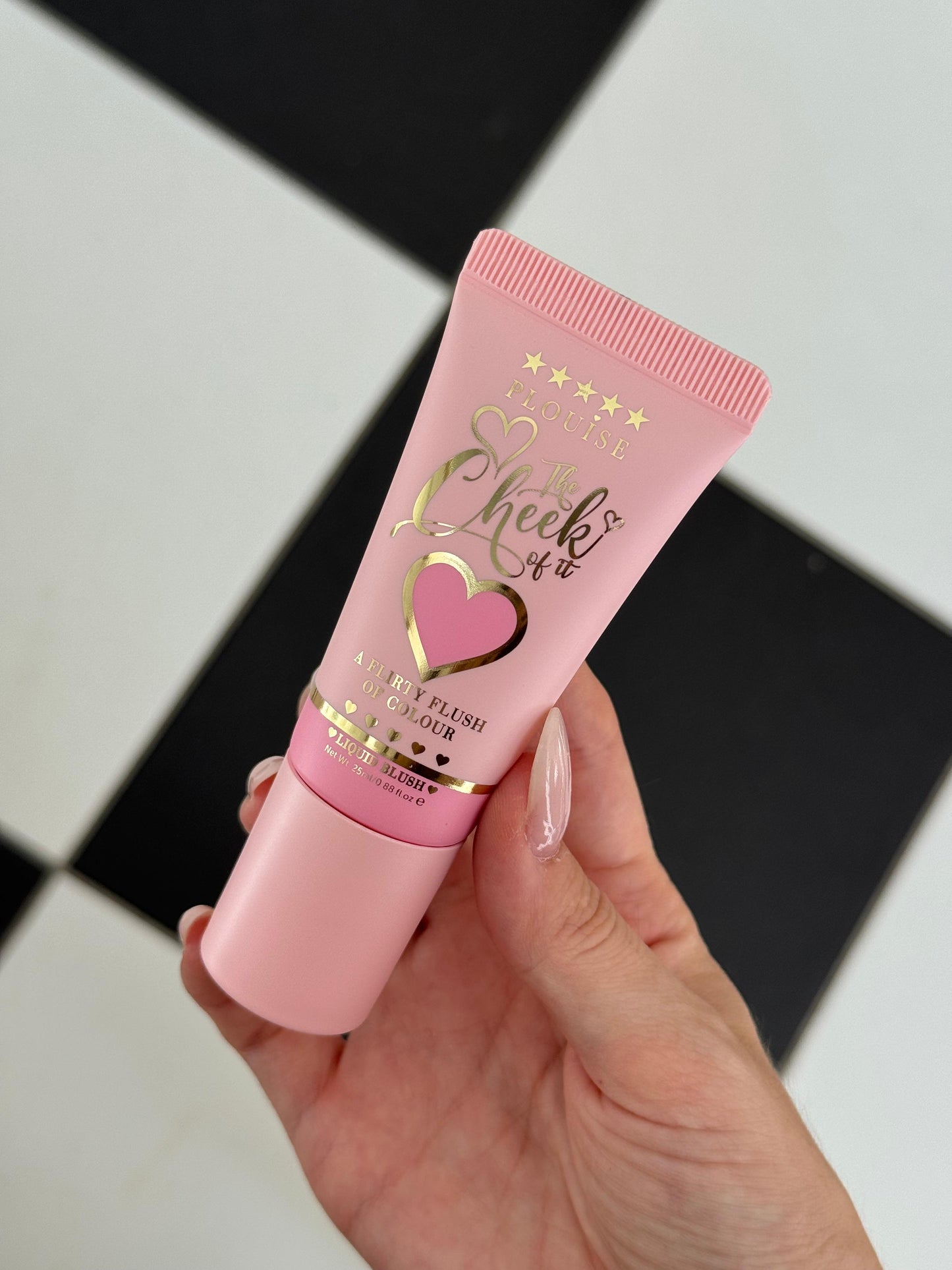 P.LOUISE The Cheek Of It Liquid Blush - Legally Pink