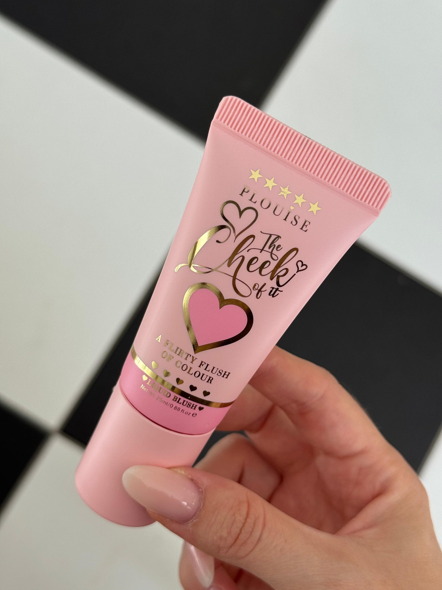 P.LOUISE The Cheek Of It Liquid Blush - Legally Pink