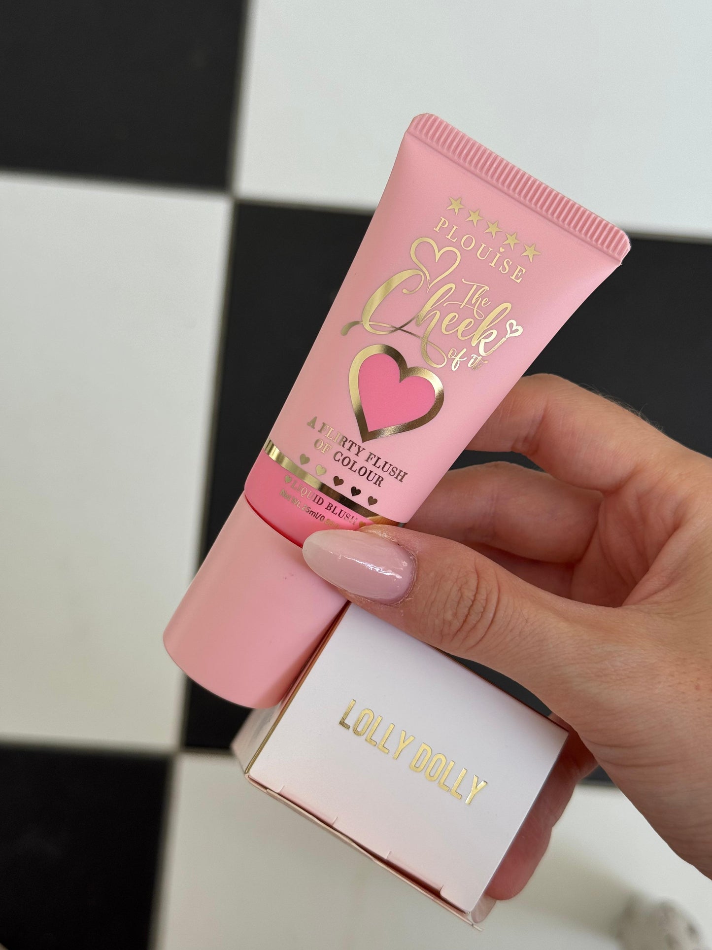 P.LOUISE The Cheek Of It Liquid Blush - Lolly Dolly