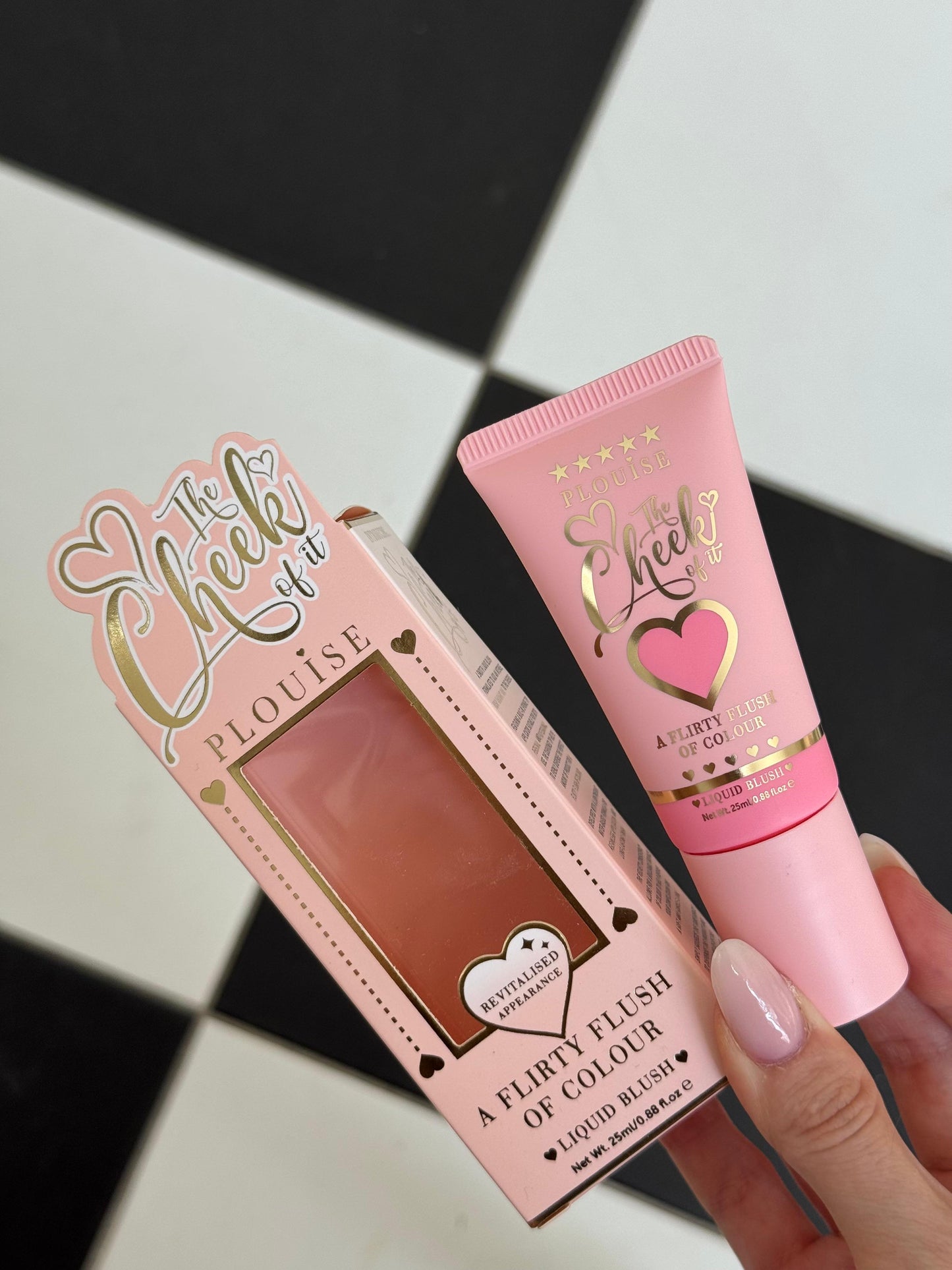 P.LOUISE The Cheek Of It Liquid Blush - Lolly Dolly