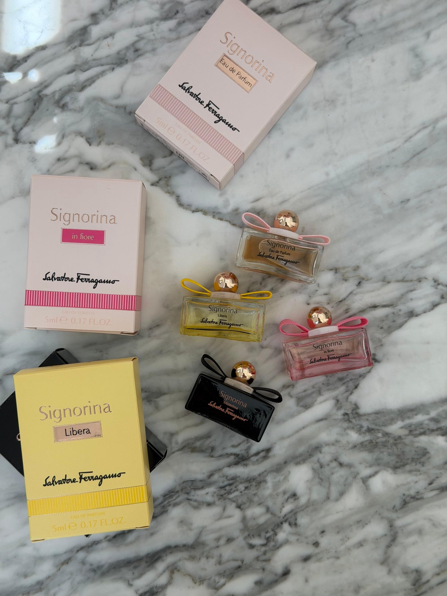 FERRAGAMO Mix Fragrances Travel Size Set (4x5ml)