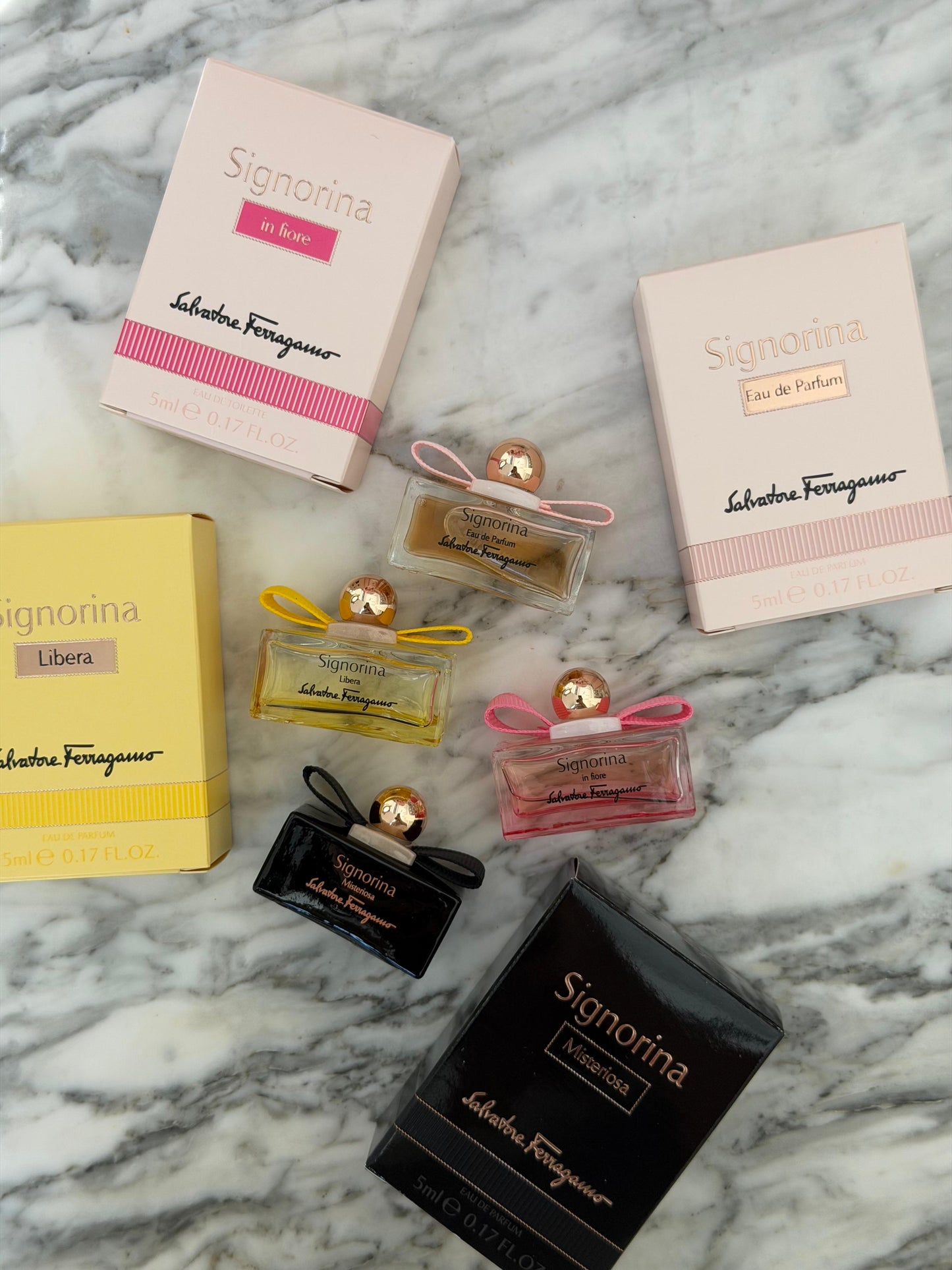 FERRAGAMO Mix Fragrances Travel Size Set (4x5ml)