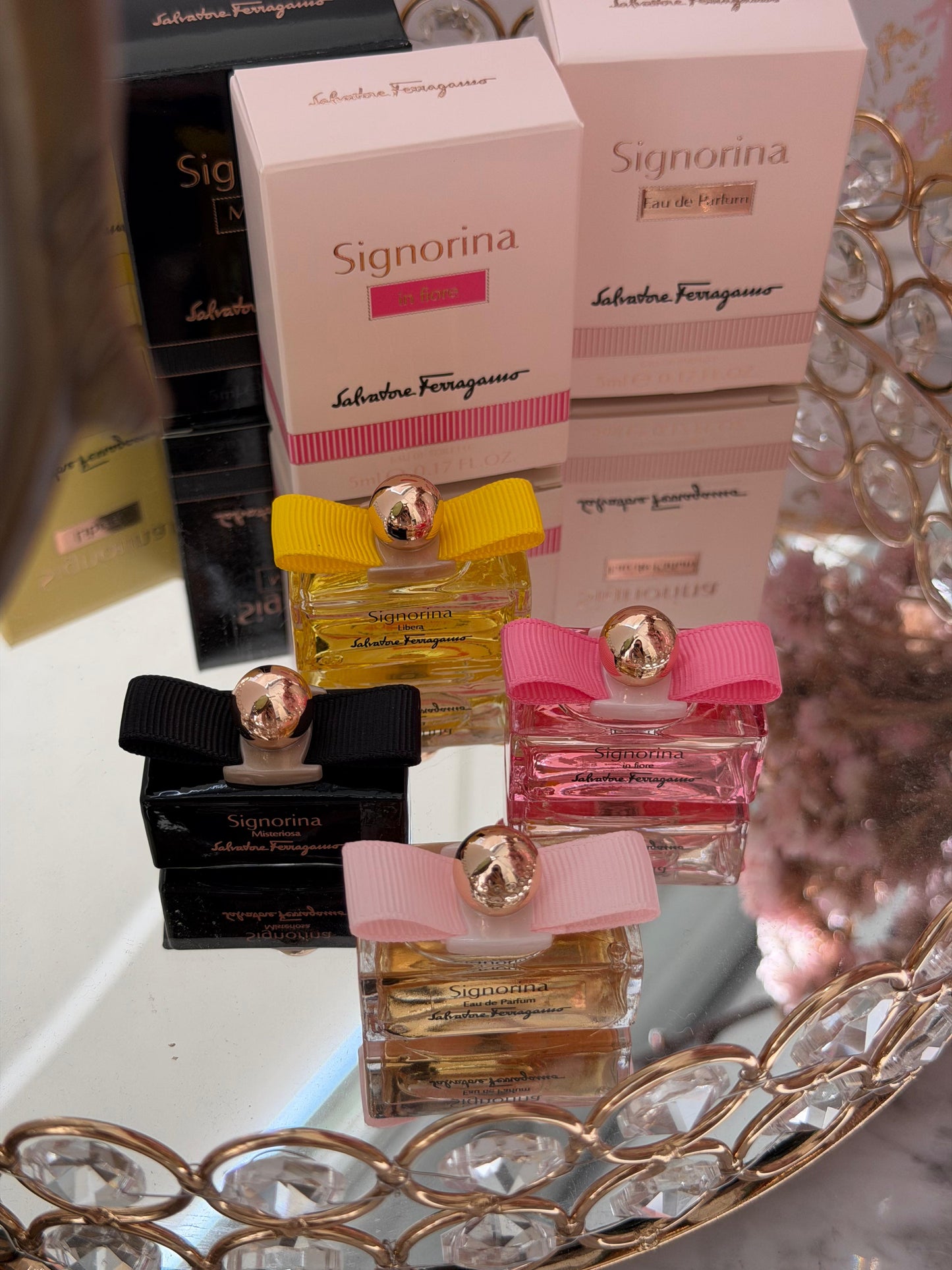FERRAGAMO Mix Fragrances Travel Size Set (4x5ml)
