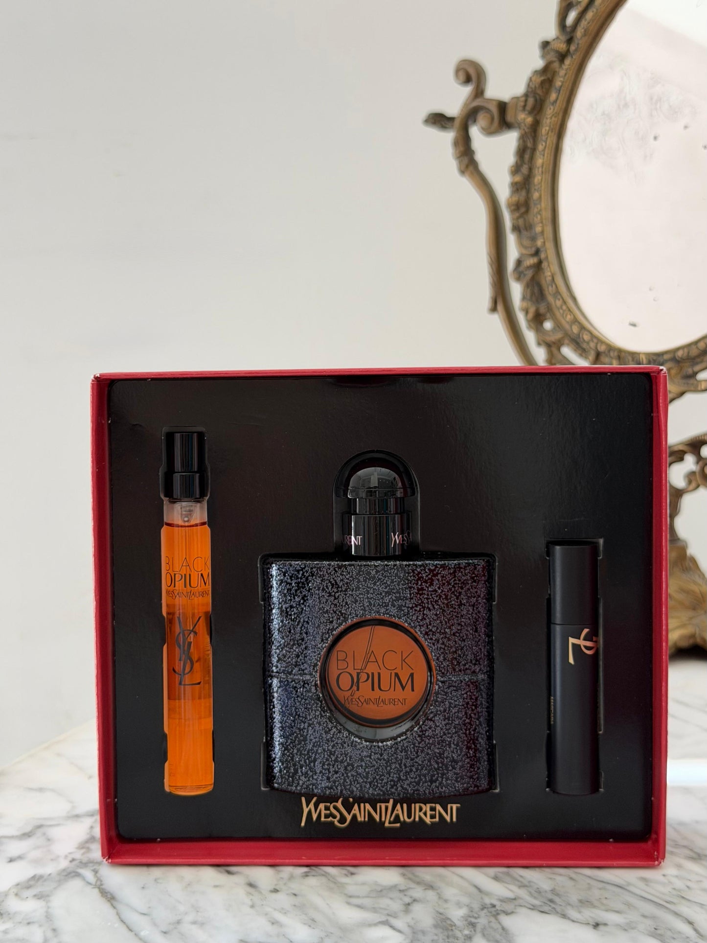 YSL Black Opium Eau De Parfum Gift Set (50+10ml+Mascara)