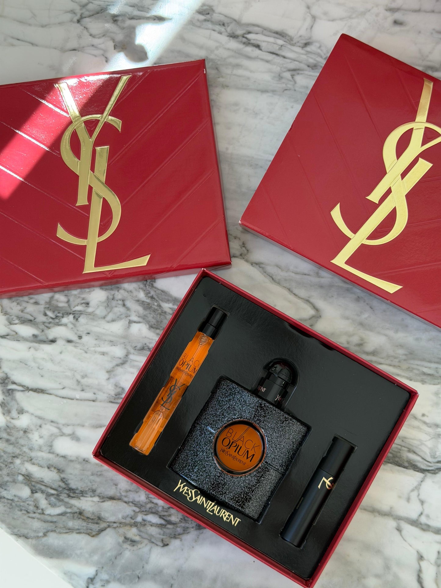 YSL Black Opium Eau De Parfum Gift Set (50+10ml+Mascara)