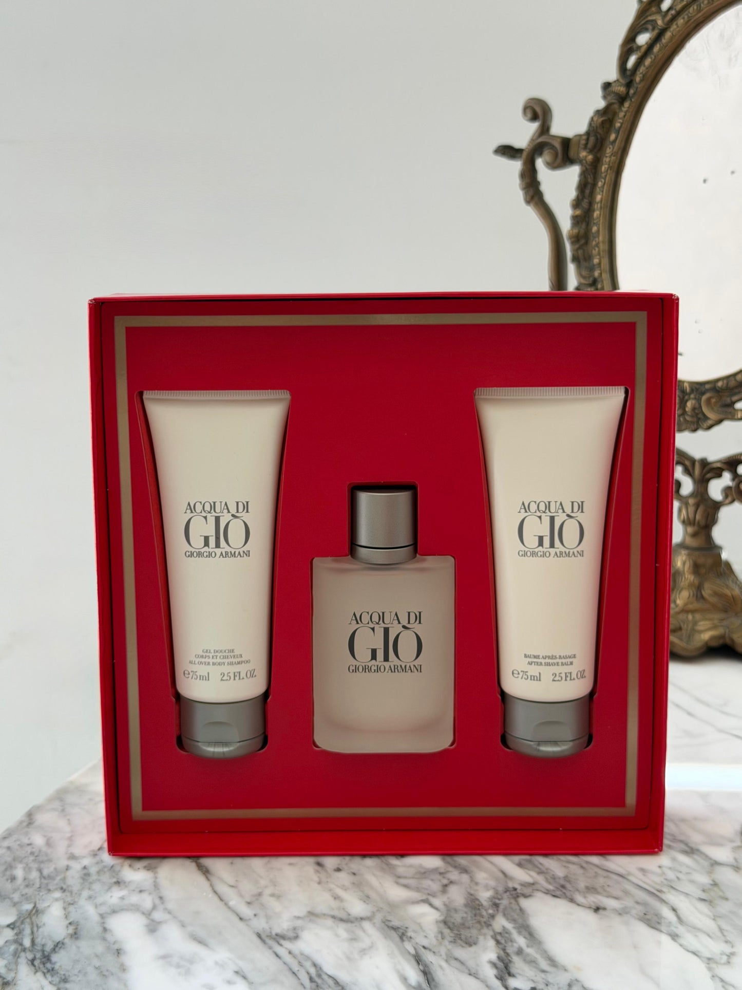 ARMANI Acqua Di Giò Eau De Toilette Trio Gift Set (50+75+75ml)