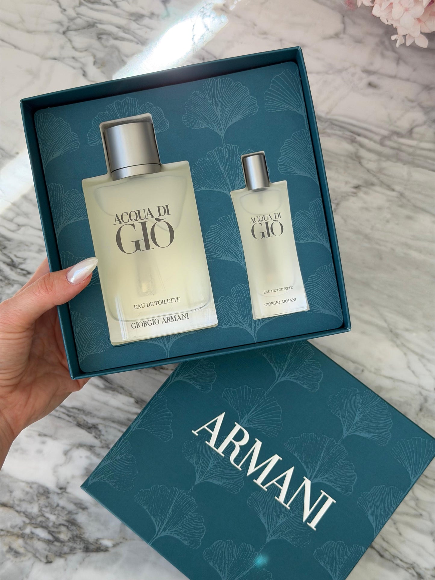 ARMANI Acqua Di Giò Eau De Toilette Holiday Gift Set (100+15ml)