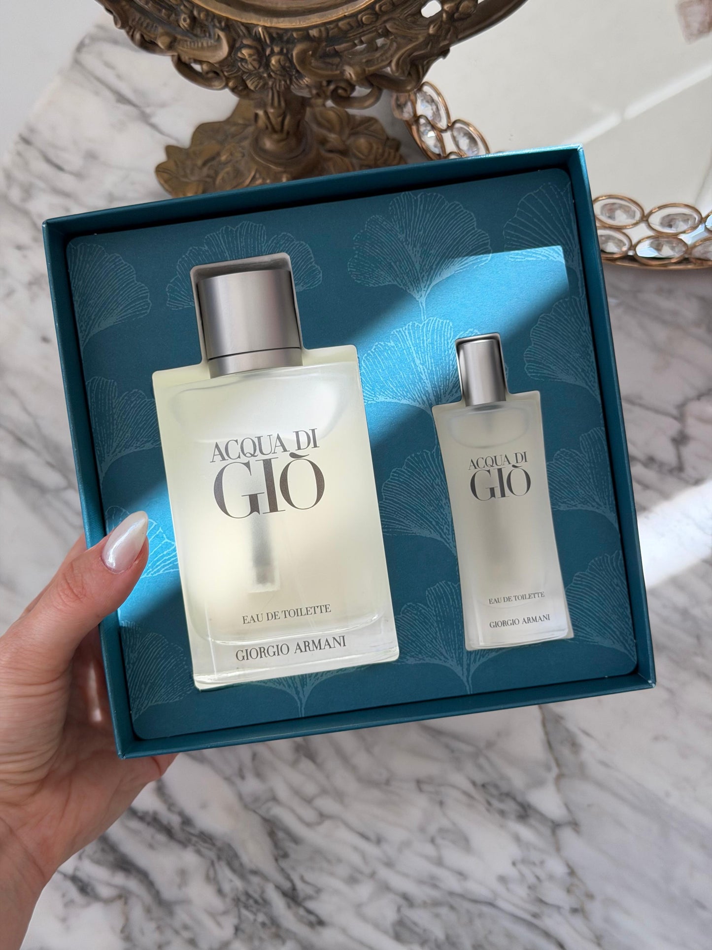 ARMANI Acqua Di Giò Eau De Toilette Holiday Gift Set (100+15ml)