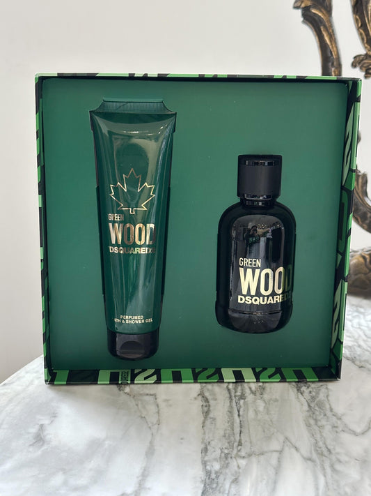 DSQUARED2 Green Wood Gift Set
100ml EDT + 150ml Shower Gel