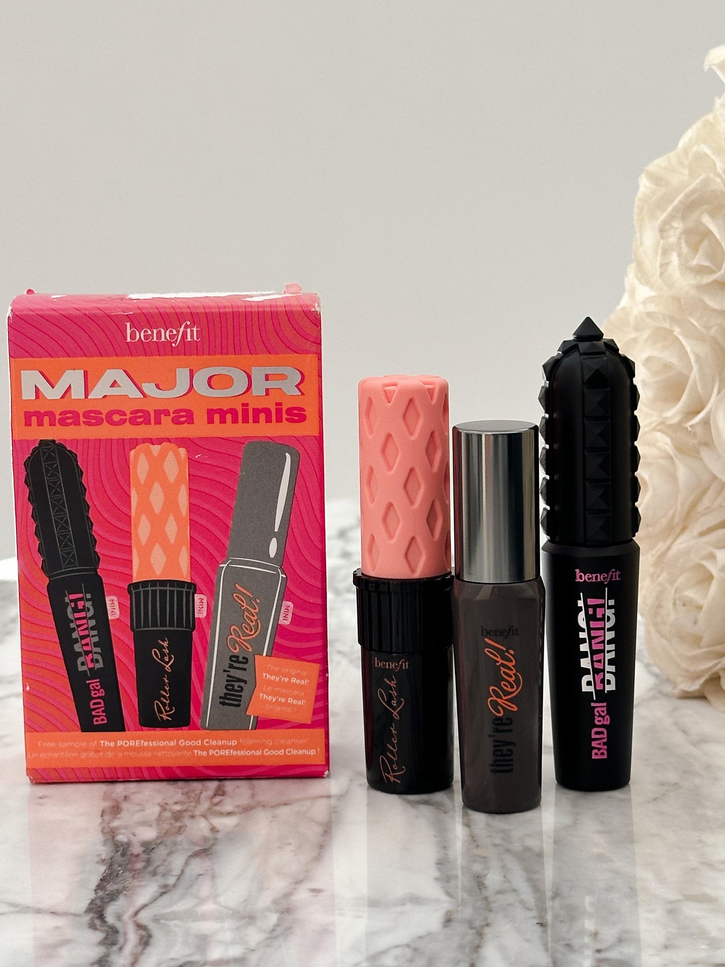 BENEFIT Major Mascara Minis Set
Volumizing, Super-Curling & Extreme Lengthening