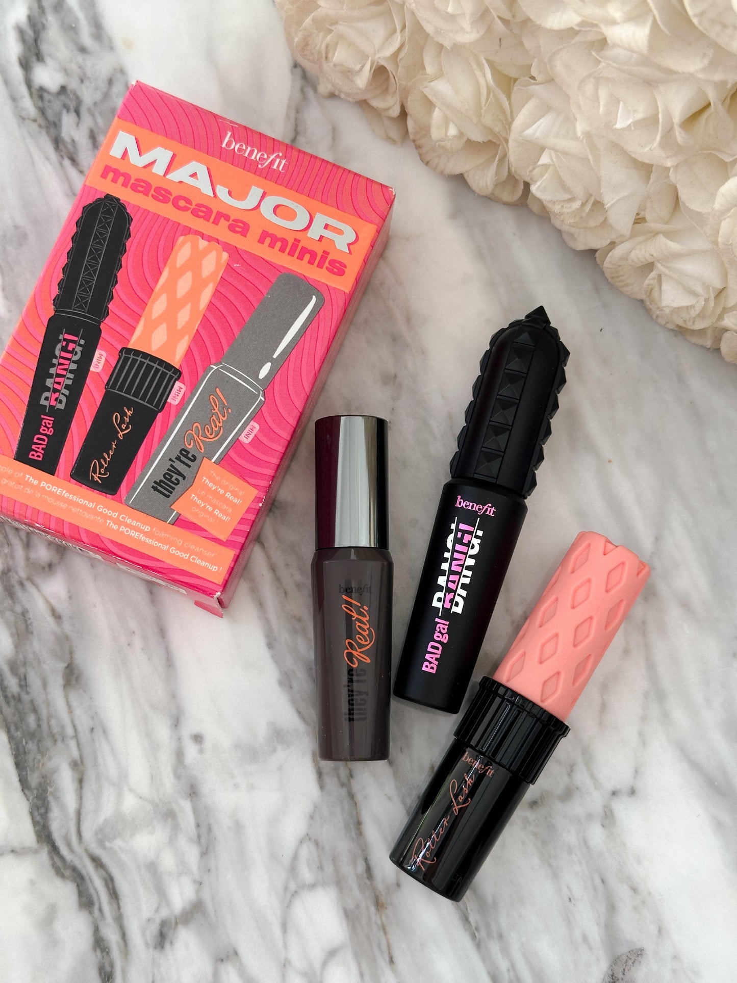 BENEFIT Major Mascara Minis Set
Volumizing, Super-Curling & Extreme Lengthening