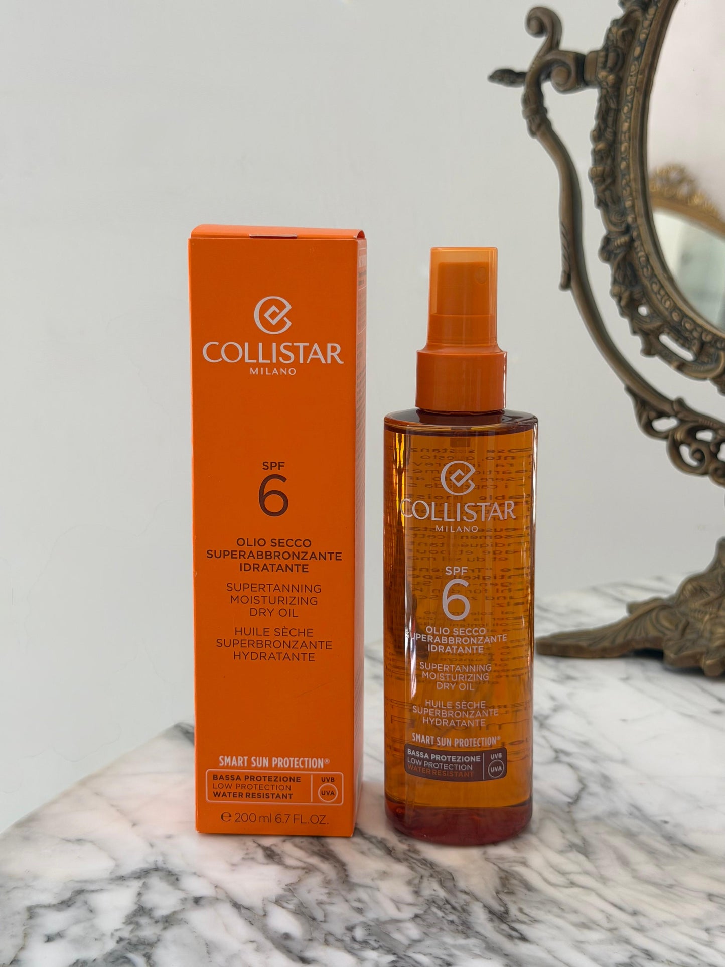 COLLISTAR Supertanning Moisturizing Dry Oil SPF6
Water Resistant