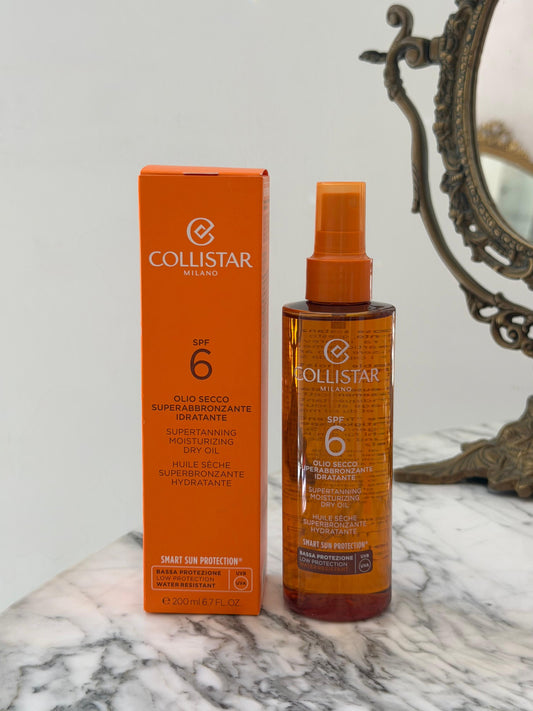 COLLISTAR Supertanning Moisturizing Dry Oil SPF6
Water Resistant