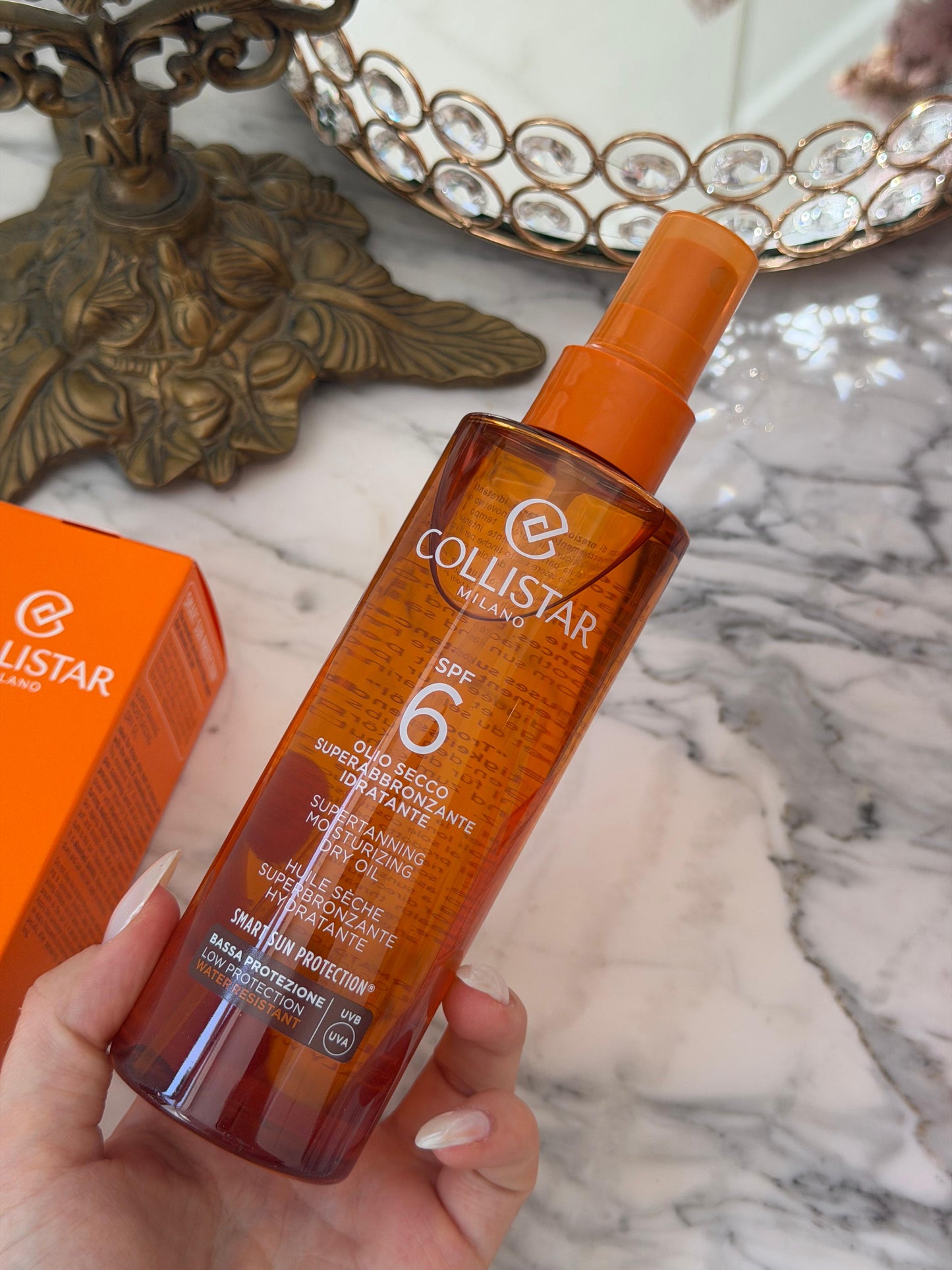 COLLISTAR Supertanning Moisturizing Dry Oil SPF6
Water Resistant