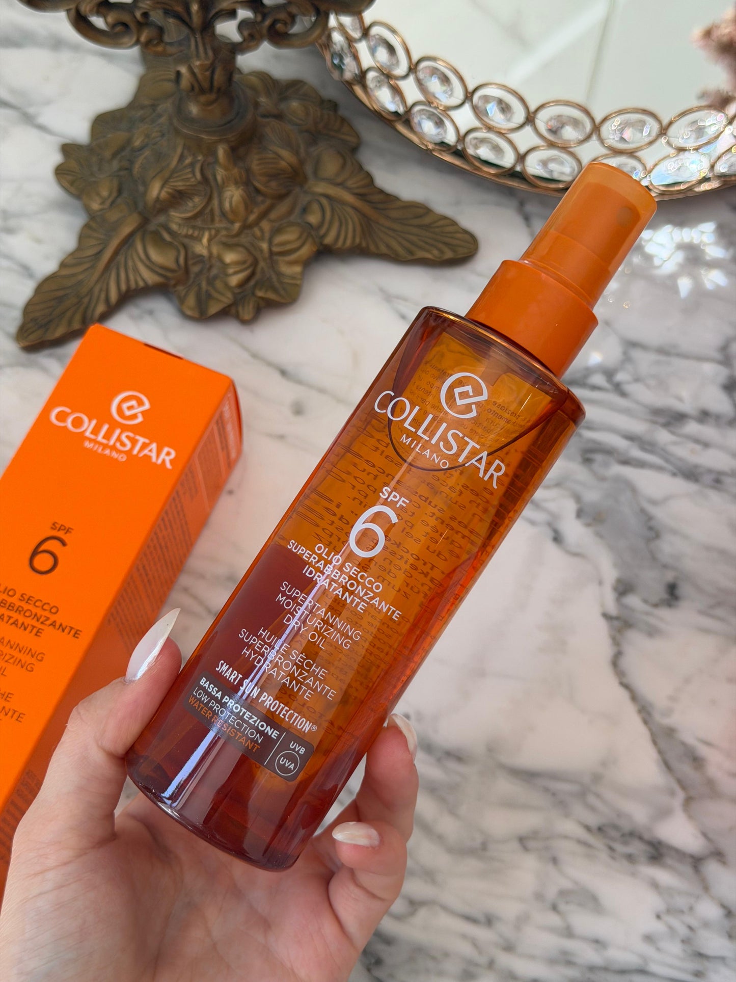 COLLISTAR Supertanning Moisturizing Dry Oil SPF6
Water Resistant