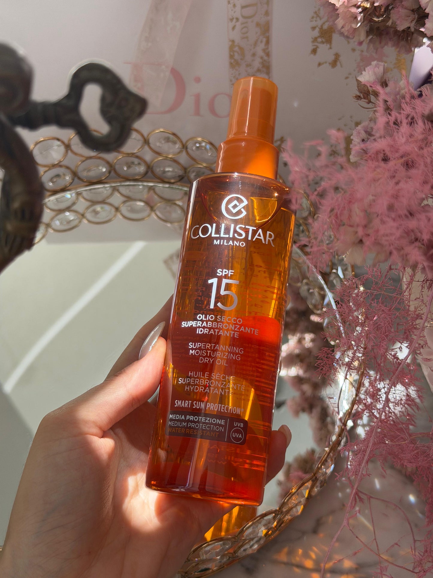 COLLISTAR Supertanning Moisturizing Dry Oil SPF15
Water Resistant