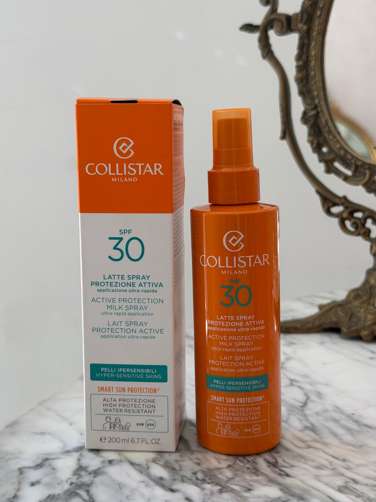 COLLISTAR Active Protection Milk Spray SPF30
Face And Neck Hypersensitive Skins - Water Resistant