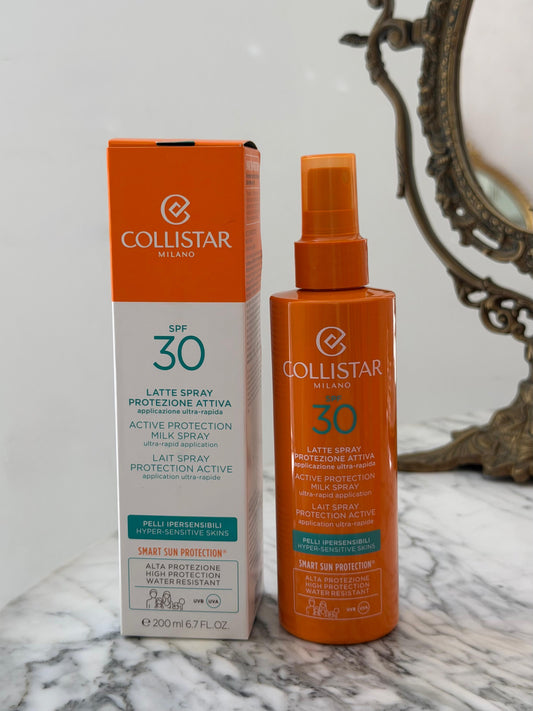 COLLISTAR Active Protection Milk Spray SPF30
Face And Neck Hypersensitive Skins - Water Resistant