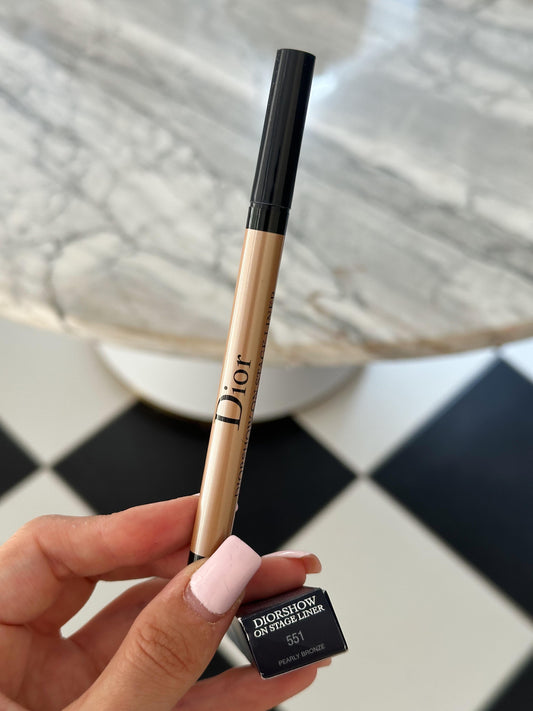 DIOR Diorshow On Stage Liner - Pearly Bronze
Waterproof Felt Tip Liquid Eyeliner - 24h IntenseColor