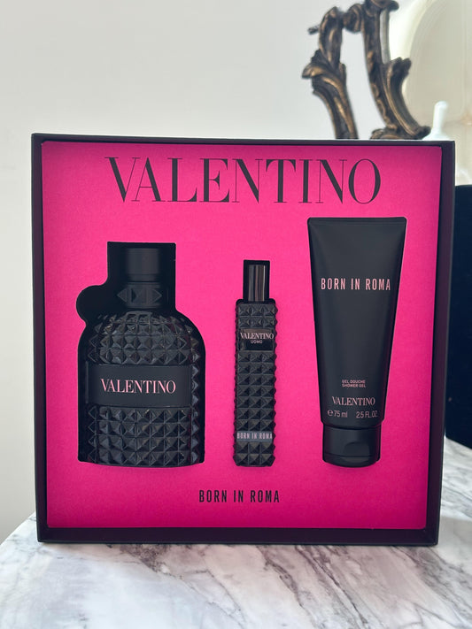 VALENTINO Born In Roma Uomo
Eau De Toilette 100ml Gift Set