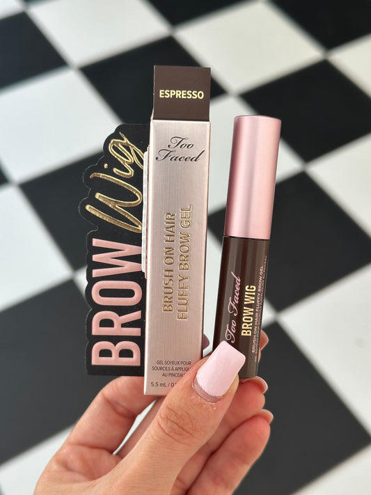 TOO FACED Brow Wig Eyebrow Gel - Espresso
Brush-On Hair Fluffy Brow Gel